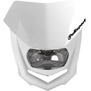 Univerzální přední maska se světlem POLISPORT HALO HEADLIGHTS WHITE