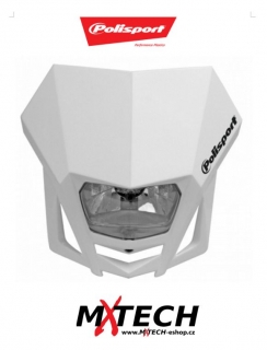 Univerzální přední maska POLISPORT LMX HEADLIGHT WHITE