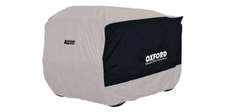 Nepromokavá ochraná plachta pro ATV interiérové a exteriérové použití OXFORD AQUATEX ATV černá/stříbrná vel.L