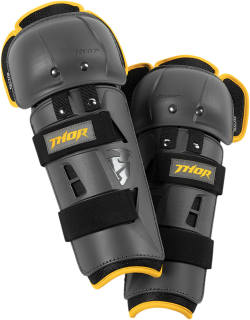 Kolenní chrániče THOR SECTOR GP KNEE GUARD CE CHARCOAL/YELLOW