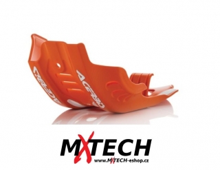 Kryt pod motor ACERBIS KTM SXF 450 2016 oranžová/bílá