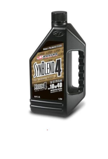 Syntetický motorový olej MAXIMA RACING OIL 4 SYNTHETIC BLEND OIL 10w40 1 litr
