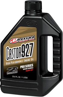 Ricinový olej MAXIMA RACING OIL CASTOR 927 RACING 2-CYCLE OIL balení 1 litr 