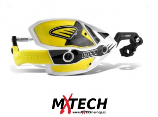 Chrániče páček CYCRA ULTRA PROBEND CRM COMPLETE RACER PACK 7/8"(22MM) WH/YELLOW