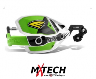 Chrániče páček CYCRA ULTRA PROBEND CRM COMPLETE RACER PACK 7/8"(22MM) WH/GREEN