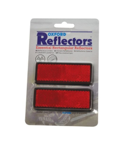 SAMOLEPÍCÍ ODRAZKY OBDÉLNÍKOVÉ OXFORD REFLECTORS sada 2 kusů D X V = 9 X 3,5CM