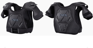 A Dětský hrudní chránič ONEAL PEEWEE černé velikost XS/S