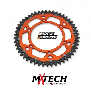 Rozeta MOOSE RACING KTM, HUSABERG, HUSQVARNA DUAL SPROCKETS - ORANGE 48 ZUBŮ