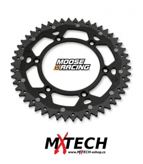 Rozeta MOOSE RACING DUAL SPROCKETS KAWASAKI - BLACK 50 ZUBŮ