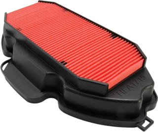 Vzduchový filtr HIFLO FILTRO HFA 1715 / HFA1715 pro motocykly a skútry HONDA VIZ POPIS, nahrazuje OEM Honda 17210-MGS-D30