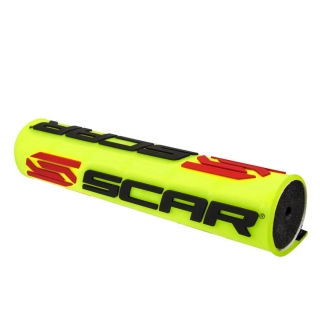 Kryt hrazdy řidítek motocyklu SCAR BAR PAD YELLOW FLUO