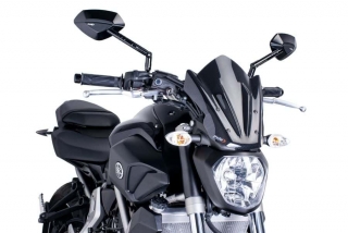 Plexi Puig sport pro Yamaha MT-07 14-17 CARBON