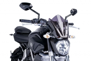 Plexi Puig sport pro Yamaha MT-07 14-17 TMAVÝ KOUŘ