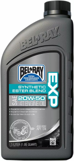 Olej BEL-RAY EXP 20W50 SYNTHETIC ESTER BLEND balení 1 litr 