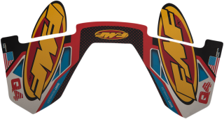 Set samolepek na výfuk FMF Q4 HEX WRAP LOGO DECAL REPLACEMENT