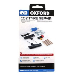 a Opravná sada 12-TI DÍLNÁ PRO BEZDUŠOVÉ MOTO PNEU OXFORD OX720