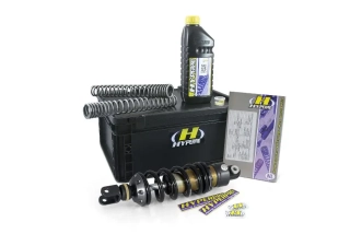 Streetbox kit - zadní tlumič + přední pružiny - HYPERPRO pro  YAMAHA MT-09 ABS rok 2017-2020 barva černá