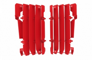 Kryty chladičů POLISPORT HONDA CRF 450 2017-2018 ČERVENÉ 