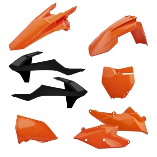 Sada plastů POLISPORT KTM EXC/F 2017-2018 OEM-COLOR
