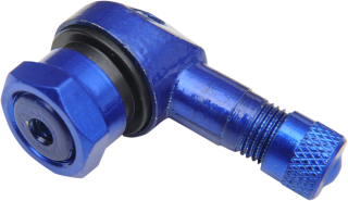 Ventilek do pneu pravoúhlý K&L  VAKLVE STEMS 10 mm ohyb 90 ° - modrý - 1 kus