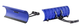 Odpružená sněhová radlice včetně adaptéru SHARK SNOW PLOW DELUXE barva modrá, šířka 132 cm