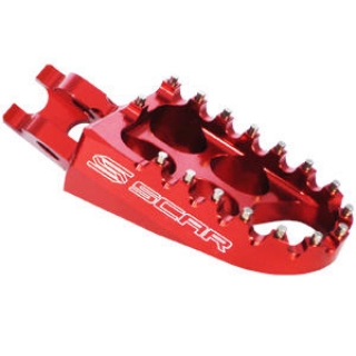Hliníkové stupačky SCAR Kawasaki KX250F 06-17