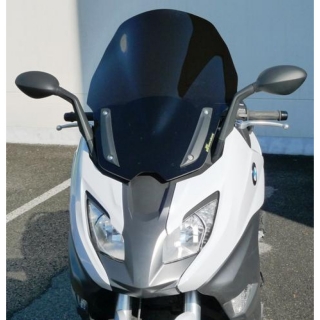 Zatmavené černé plexi pro BMW C650 15-16 (standard)