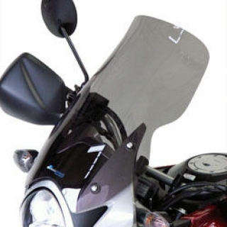 Kouřové šedé plexi pro HONDA 700 XLV Transalp 07/14 (vysoká ochrana)
