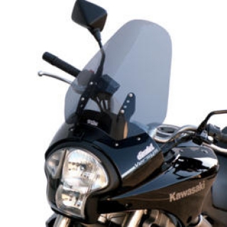 Kouřové šedé plexi pro KAWASAKI Versys 650 07-09 (vysoká ochrana)