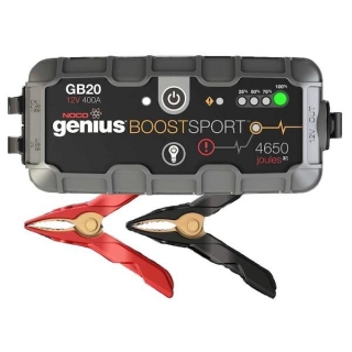 STARTOVACÍ BOX + POWER BANKA NOCO GENIUS GB20 STARTOVACÍ PROUD 400 A