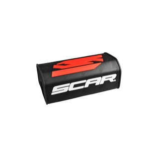 Kryt na bezhrazdové řidítka SCAR BAR PAD černý 28,6mm 