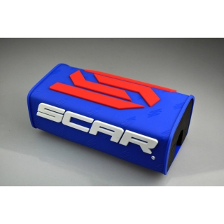 Kryt na bezhrazdové řidítka SCAR BAR PAD modrá 28,6mm 