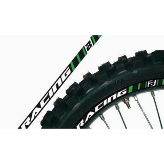 Proužky na ráfky 18" a 19" BLACKBIRD zelená