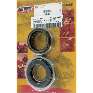 Sada ložisek a gufer HOT RODS HONDA CRF 250R 2004-2005, CRF 250X 2004-2006