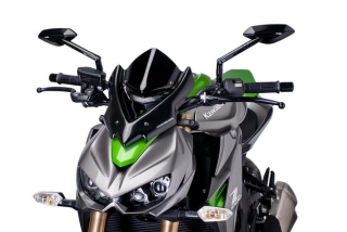 Plexi PUIG SPORT Kawasaki Z1000 2014-2017 karbonové