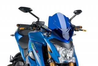 Plexi PUIG SPORT Suzuki GSX-S 1000 2015-20017 modré