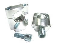 Držáky řidítek ZAP 8,6mm/ 35mm stříbrné universal