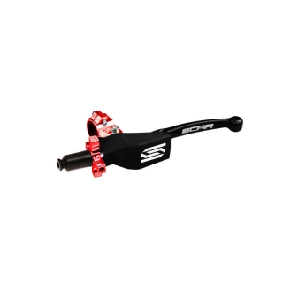 Spojková sklopná páčka SCAR CLUTCH LEVER ASSEMBLY pro 2T/4T červená