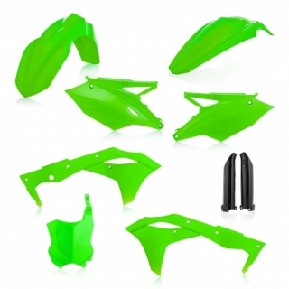 Sada plastů ACERBIS KAWASAKI KXF 250 2018 fluo zelená