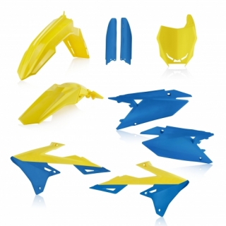 Sada plastů ACERBIS SUZUKI RMZ 450 2018-2022  / RMZ 250 2019-2022 žlutá/modrá