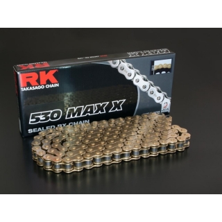 Řetěz RK 530 X KROUŽEK - barva zlatá - 114 článků