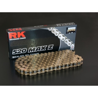 Řetěz RK 520 Z KROUŽEK - barva zlatá - 96 článků
