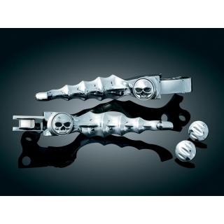 Set páček KURYAKYN ZOMBIE LEVERS  pro HARLEY DAVIDSON chrom viz popis