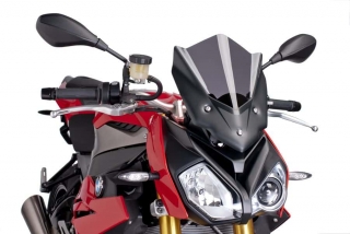 Plexi PUIG SPORT BMW S 1000 R 2014-2017 TMAVÝ KOUŘ