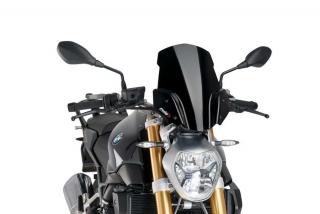 Plexi PUIG SPORT BMW R 1200 R 2015-2017 ČERNÉ