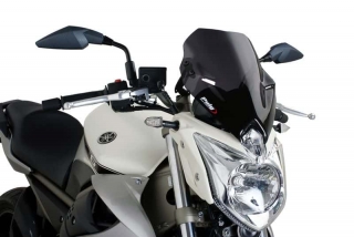 Plexi PUIG SPORT Yamaha XJ6 2009-2016 karbonové
