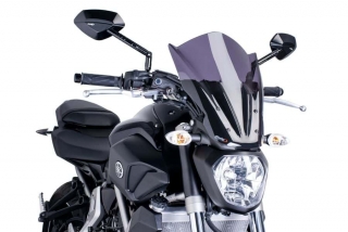 Plexi PUIG TOURING Yamaha MT-07 2014-2017 tmavě kouřové