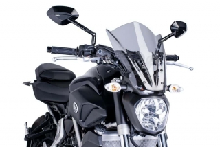 Plexi PUIG TOURING Yamaha MT-07 2014-2017 kouřové