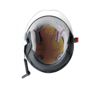 A Vnitřní výstelka do přilby OJ FLOWER HELMET LINERS - ORANŽOVÁ