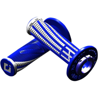 Motokrosové rukojeti - gripy ODI EMIG PRO V2 LOCK-ON PRO 2-TAKTY/4-TAKTY BLU/WHT